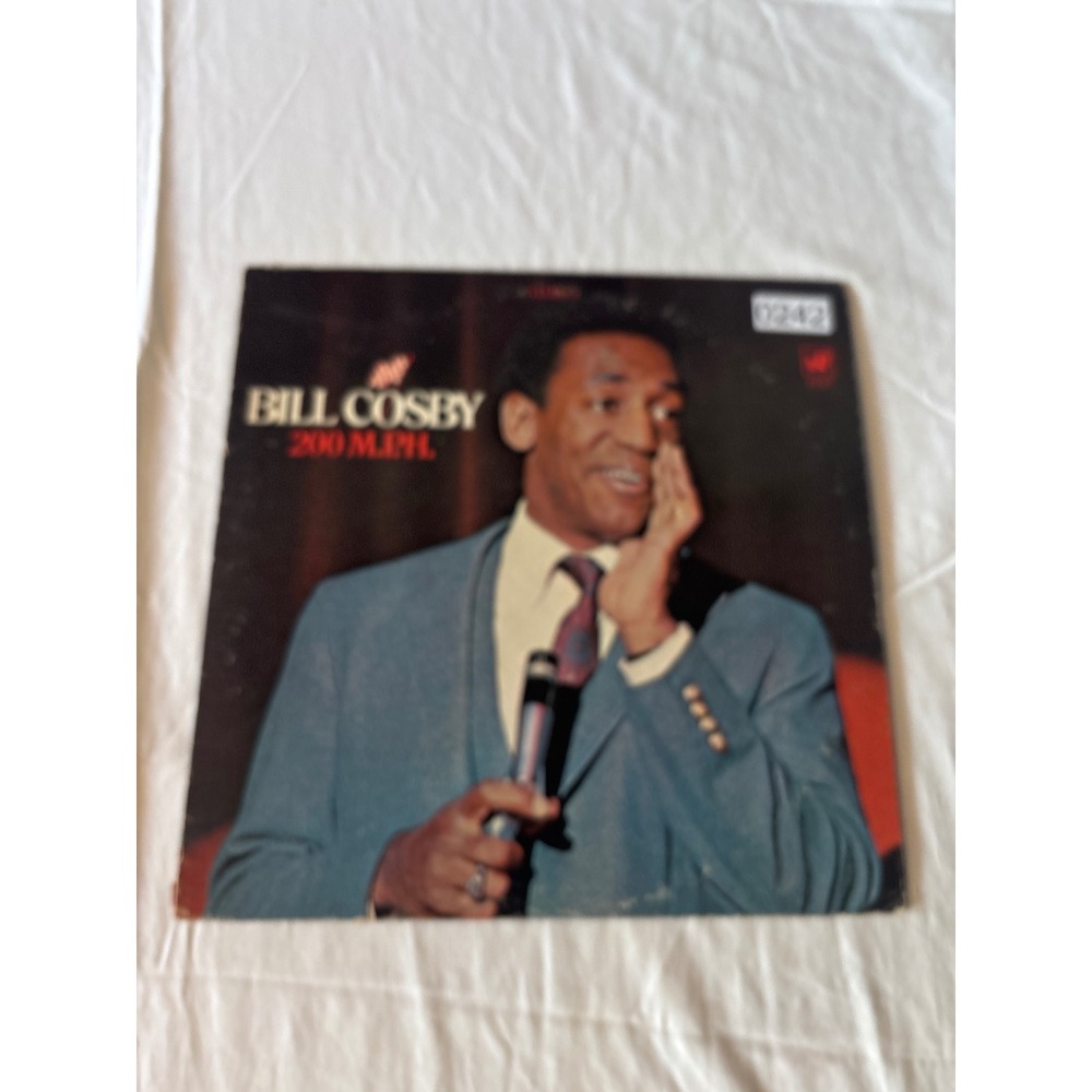 Warner Bros Bill Cosby 200 MPH Vinyl LP 12" Stereo WS 1757 Good Vintage Comedy